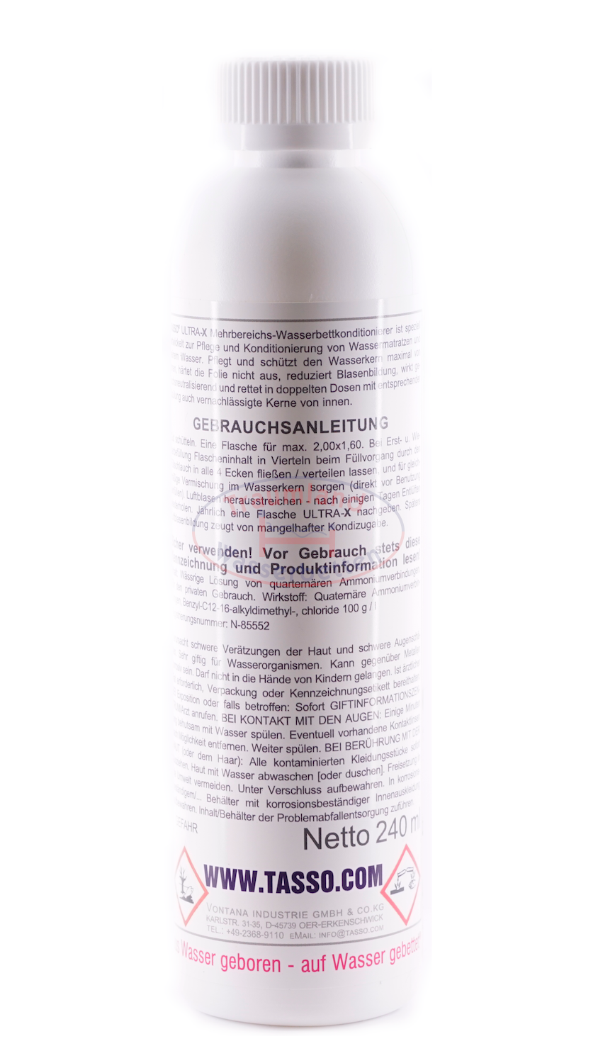 Tasso Ultra X – Wasserbett Konditionierer